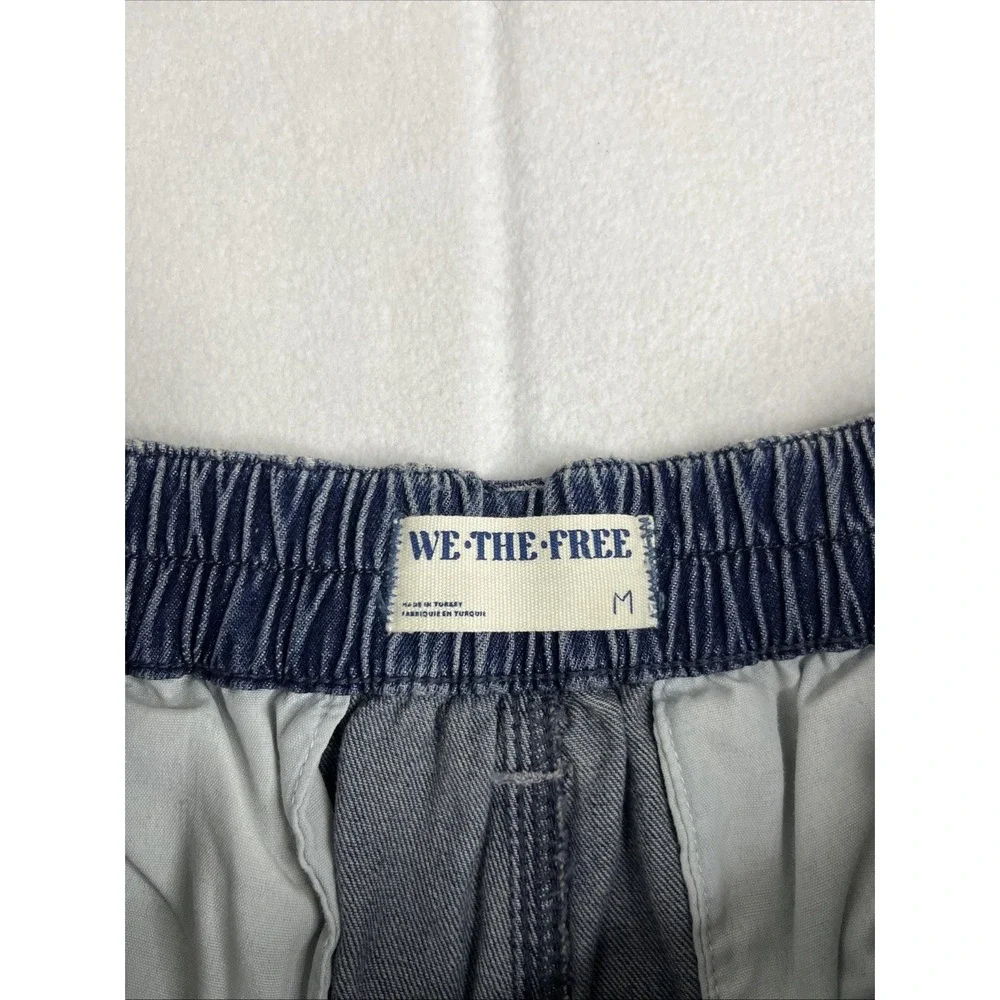 Free People We The Free In a Cinch Pull On Jeans Nashville Sky Blue Medium